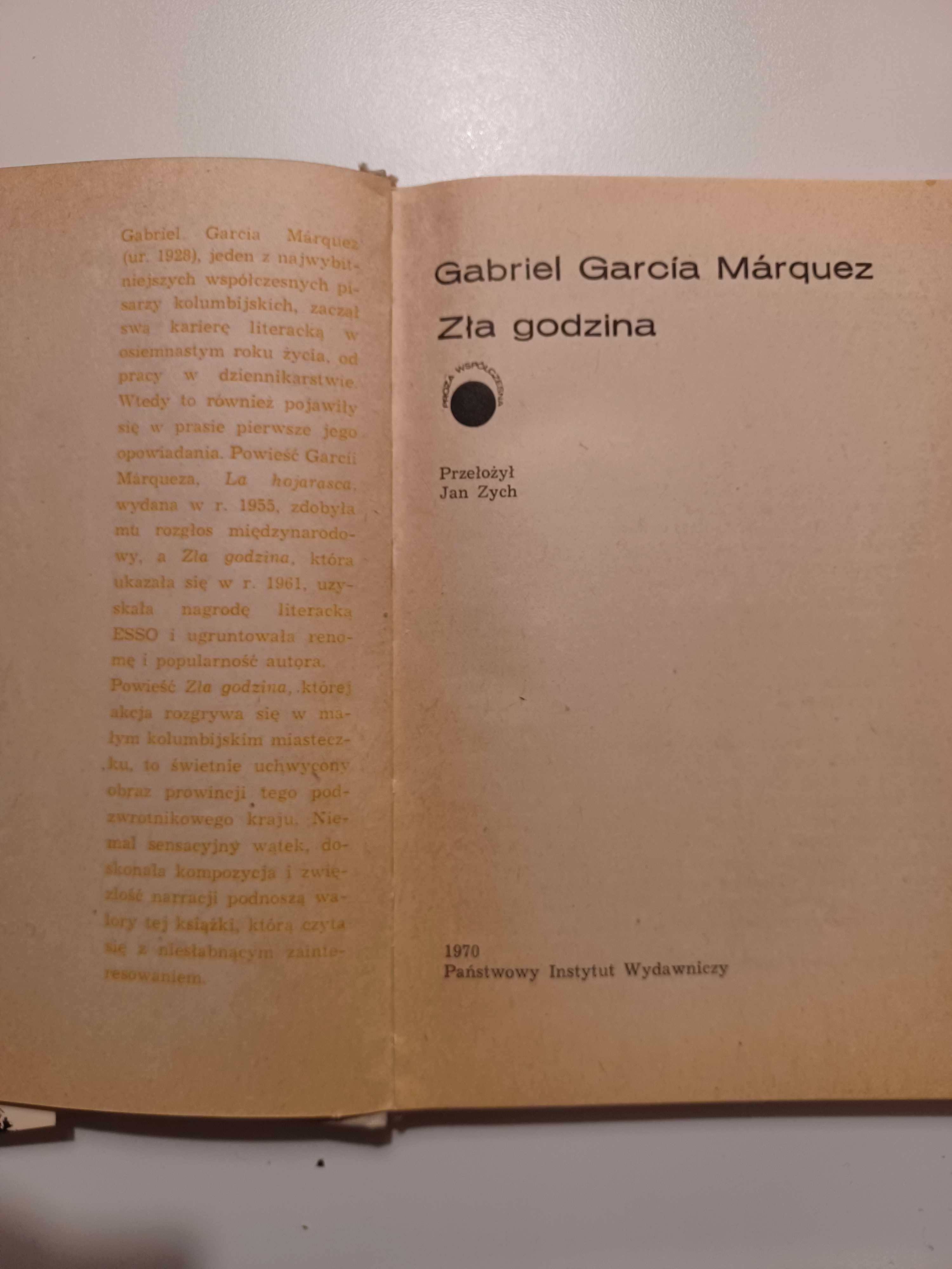 Gabriel Garcia Marquez - Zła godzina