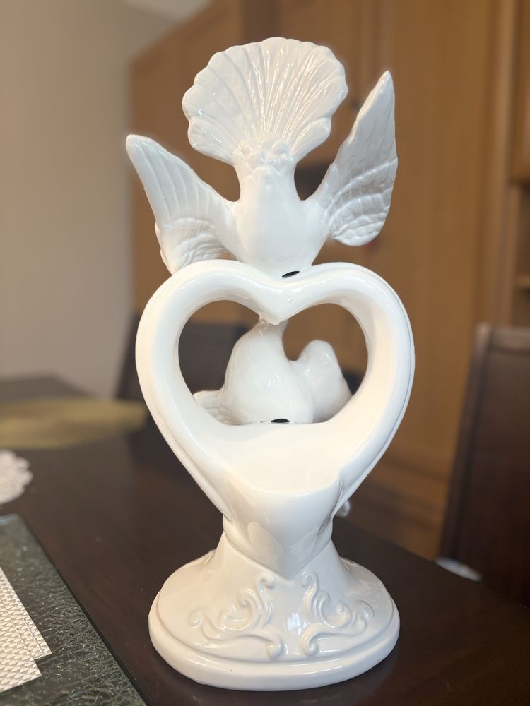 Golębie z porcelany 47cm