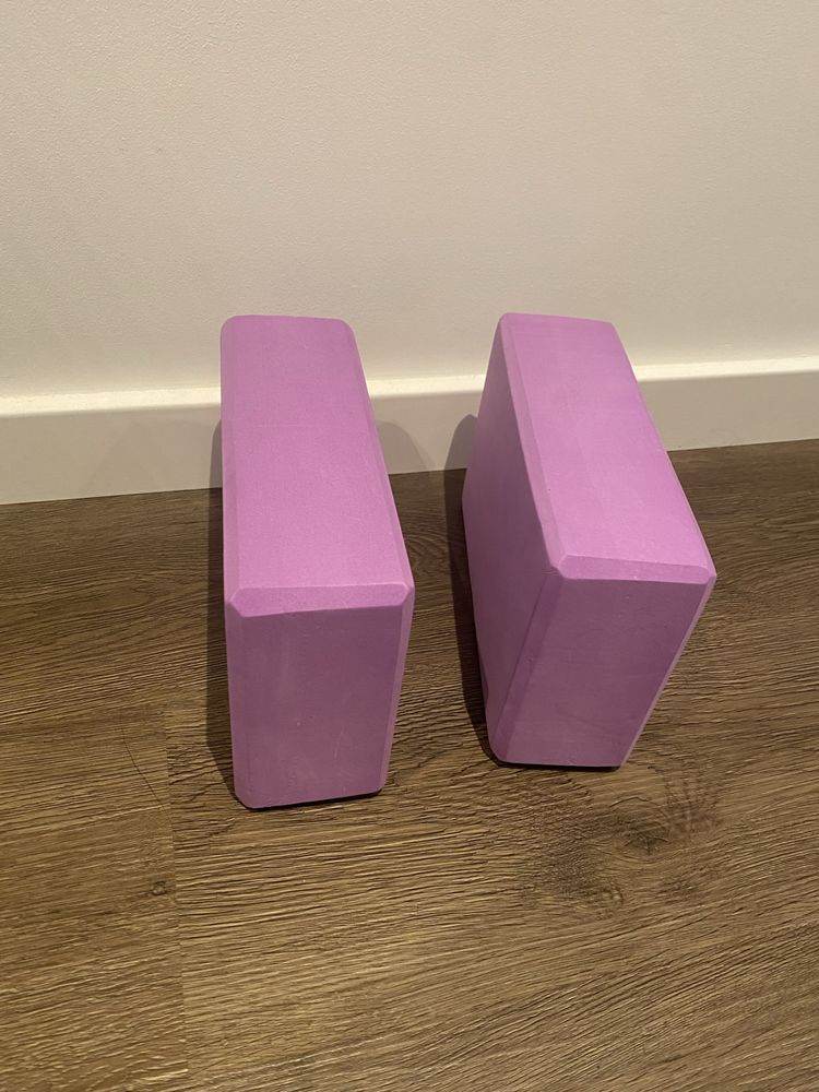 Blocos de Treino roxos para Pilates ou ioga // Yoga Blocks