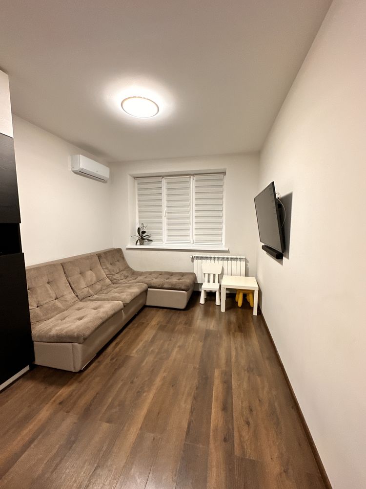 Продам 1к квартиру з якісним та світлим ремонтом та меблями!