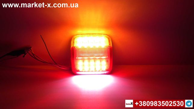 Светодиодные LED стопы фонари задние стопы на прицеп на лафет фары