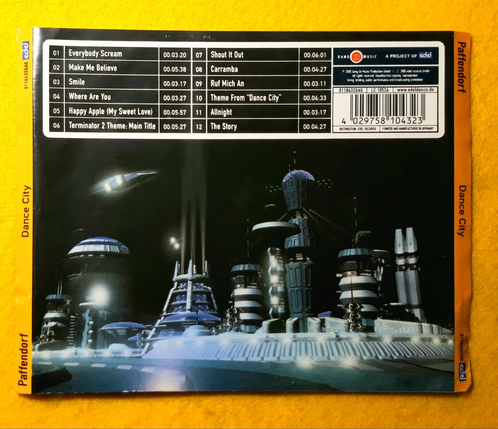 Paffendorf – Dance City (CD, 2000)