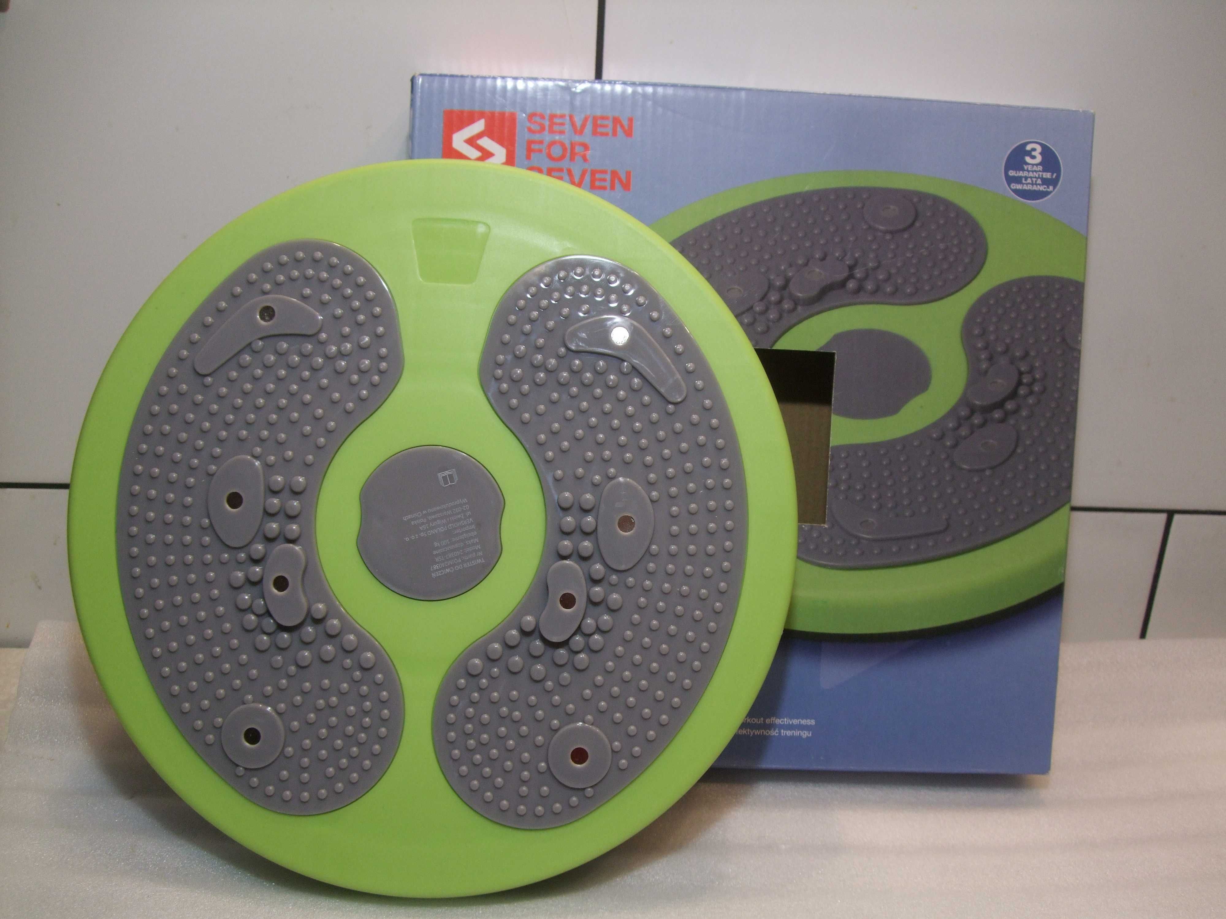TWISTER DYSK DO ĆWICZEŃ OBROTOWY Masażer Stóp Magnesy Fitness 27x4 cm