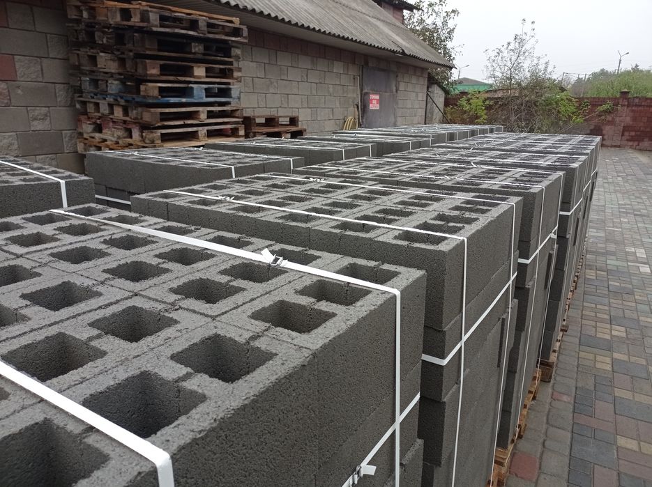 Блок на паркан Блок з відсіву Газоблоки Бруківка Цегла Пічна Газоблоки