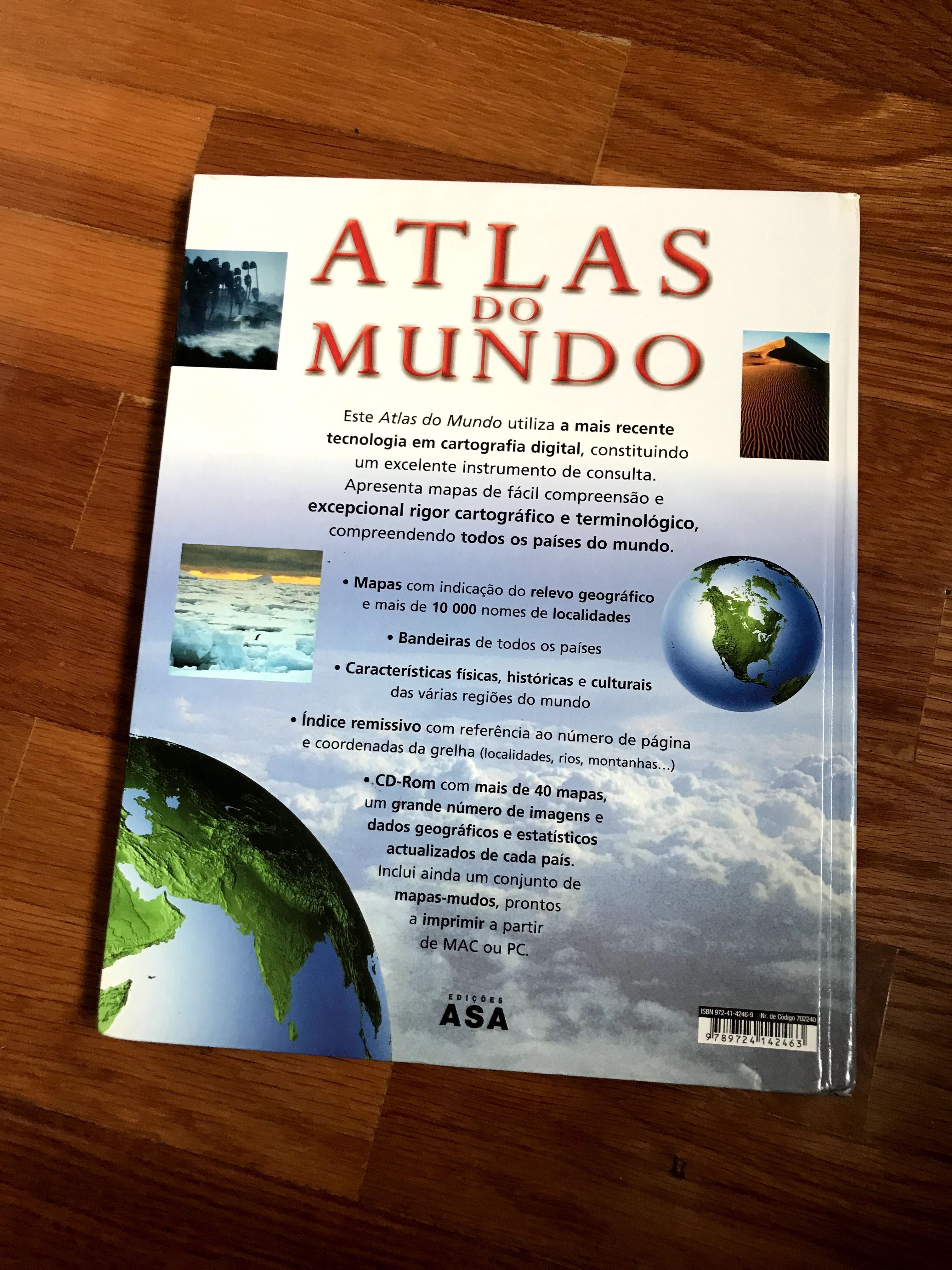 Livro Atlas do Mundo