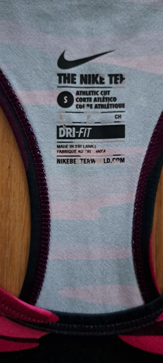 Nike damska koszulka treningowa na ramiączka S
