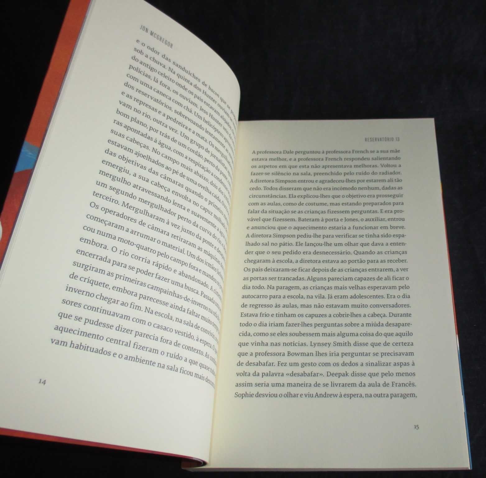 Livro Reservatório 13 Jon McGregor