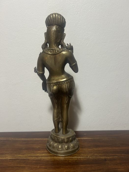 Hinduska bogini mosiądz