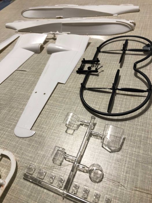 Cборная модель самолета BE-6 масштаб 1:72