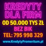 KREDYTY dla firm w 1 dzień