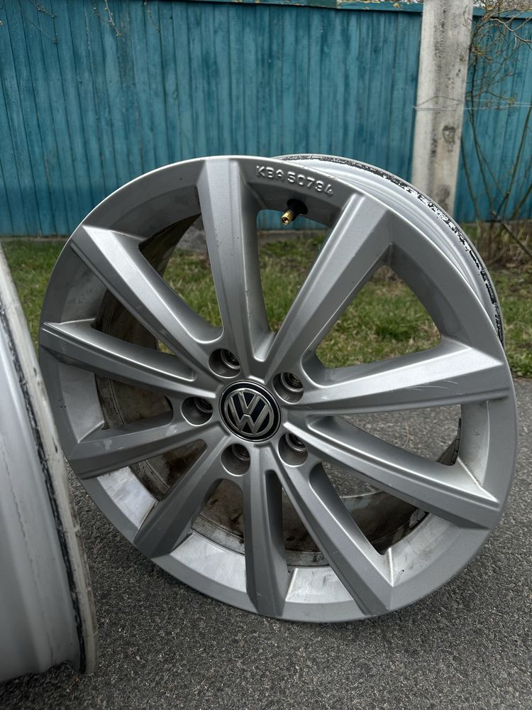Дискі литі 17 радіус Volkswagen original