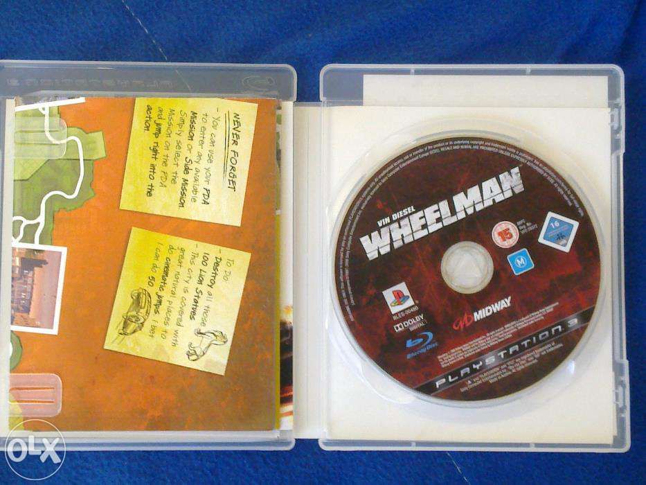 Wheelman - Vin Diesel Jogo PS3