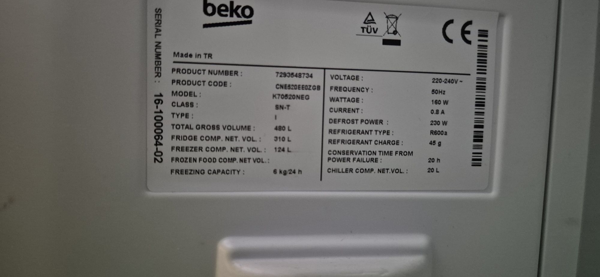 Beko Cne520EE0ZGB