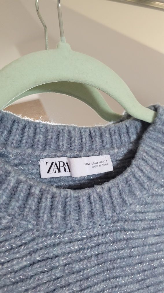 Sweter z bufiastymi rękawami Zara