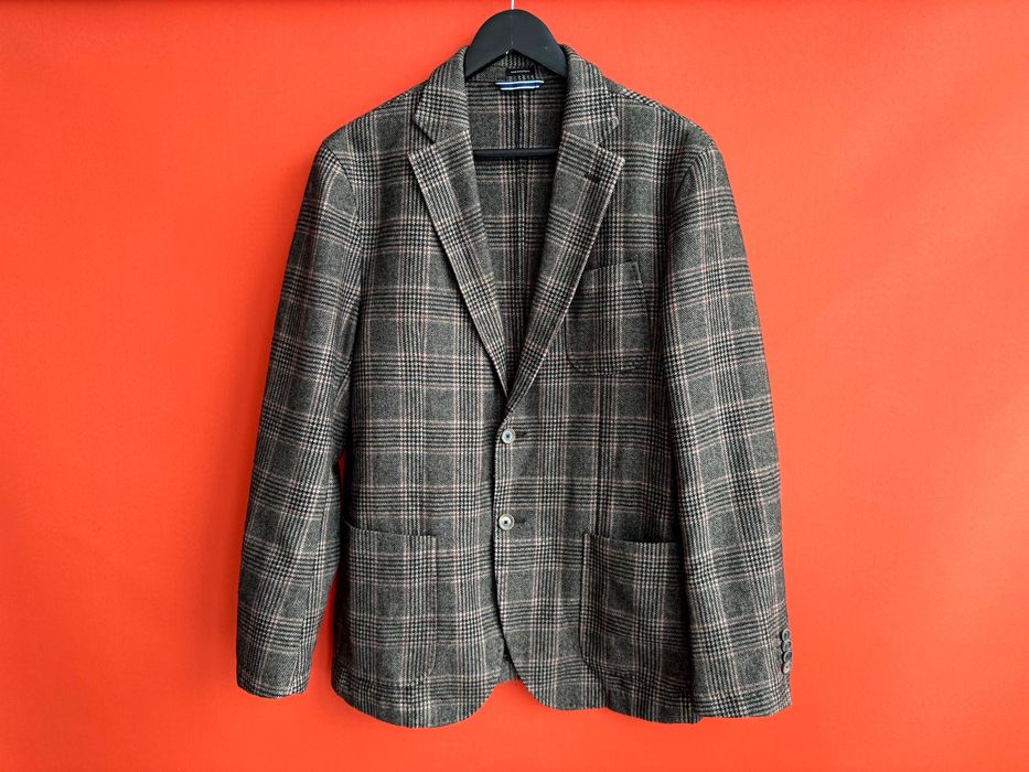 Massimo Dutti чоловічий вовняний шерстяний піджак Блейзер розмір M L