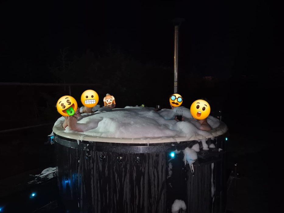 Wynajem jakuzzi bania 8 osób