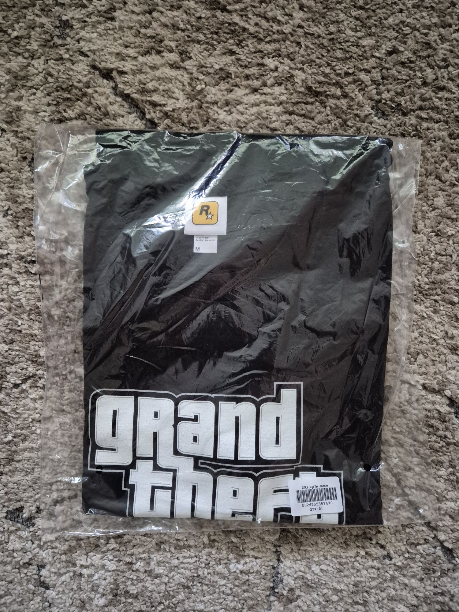 Oficjalna koszulka Grand Theft Auto V Rockstar Games Merch roz M