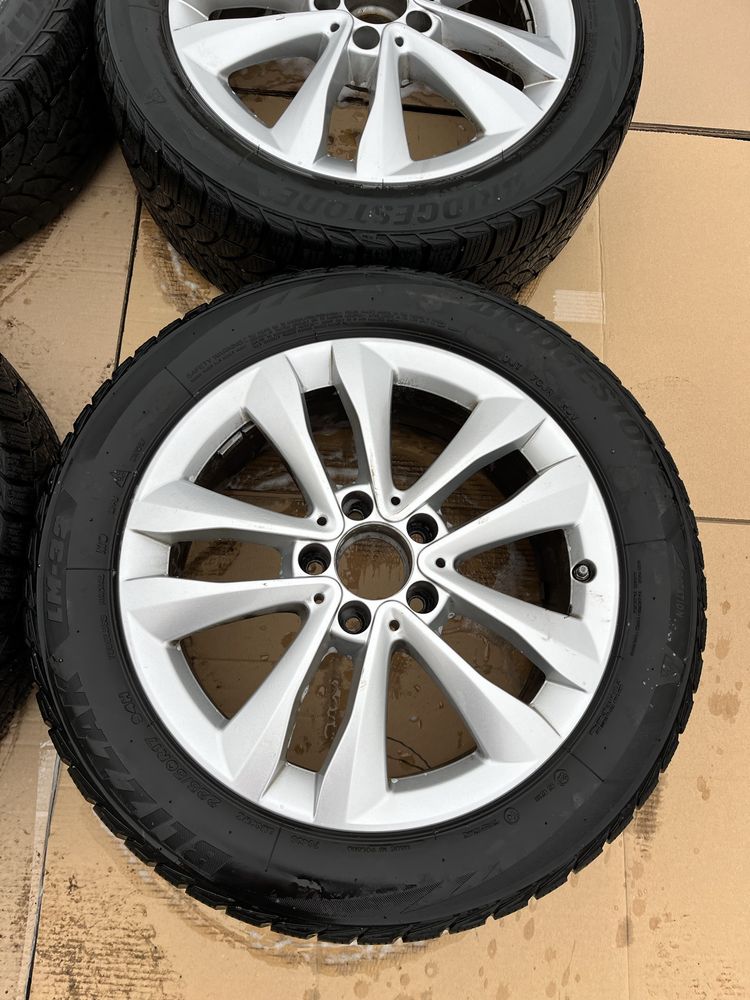 Koła-felgi z oponami zima. Mercedes 17 cali