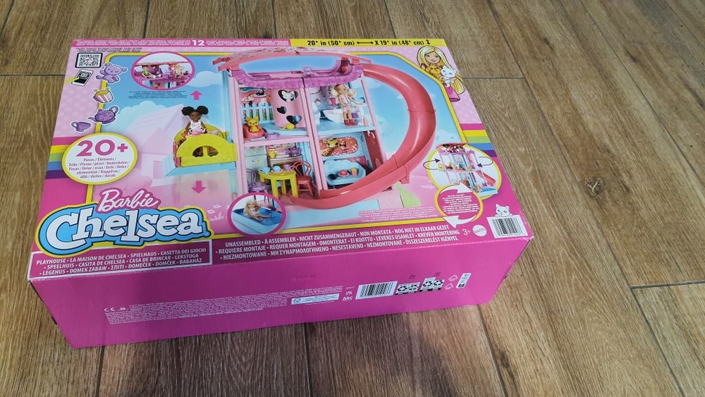 Nowy duży domek barbie hck77 chelsea