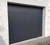 Brama garażowa segmentowa 3000x2125 antracyt z napędem