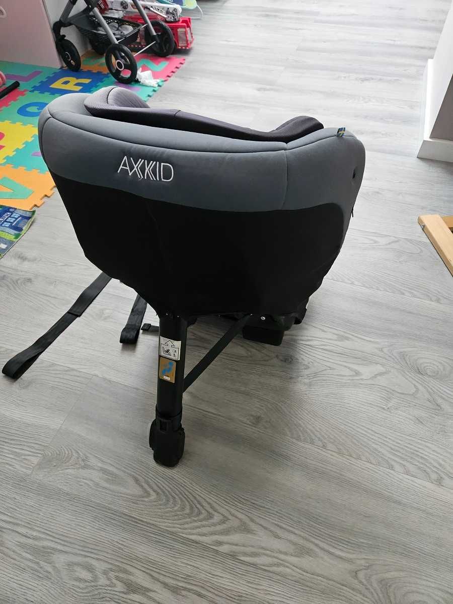 Cadeira Auto AxKid Move 1/2 Gris - Cadeira até aos 25kg - Grupos 1/2