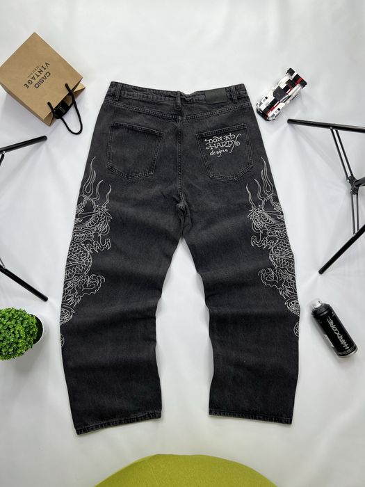 ОРИГІНАЛ! Штани ED HARDY JEANS rap джинси pants baggy y2k sk8