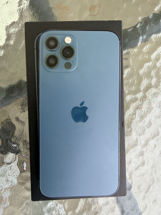 iPhone 12 Pro 128GB Pacific Blue iOS 18.7.2 Zbity wyświetlacz