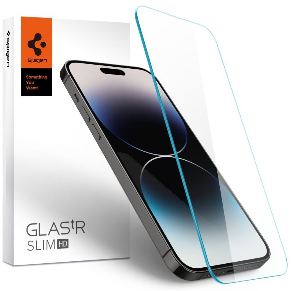 Spigen Glas.TR Slim - Szkło hartowane do iPhone 14 Pro Spigen