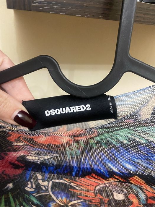 Боди принт Dsquared 2 balenciaga