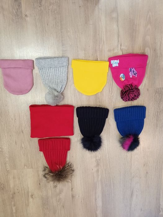 Шапка для дівчинки 50-52 4-6