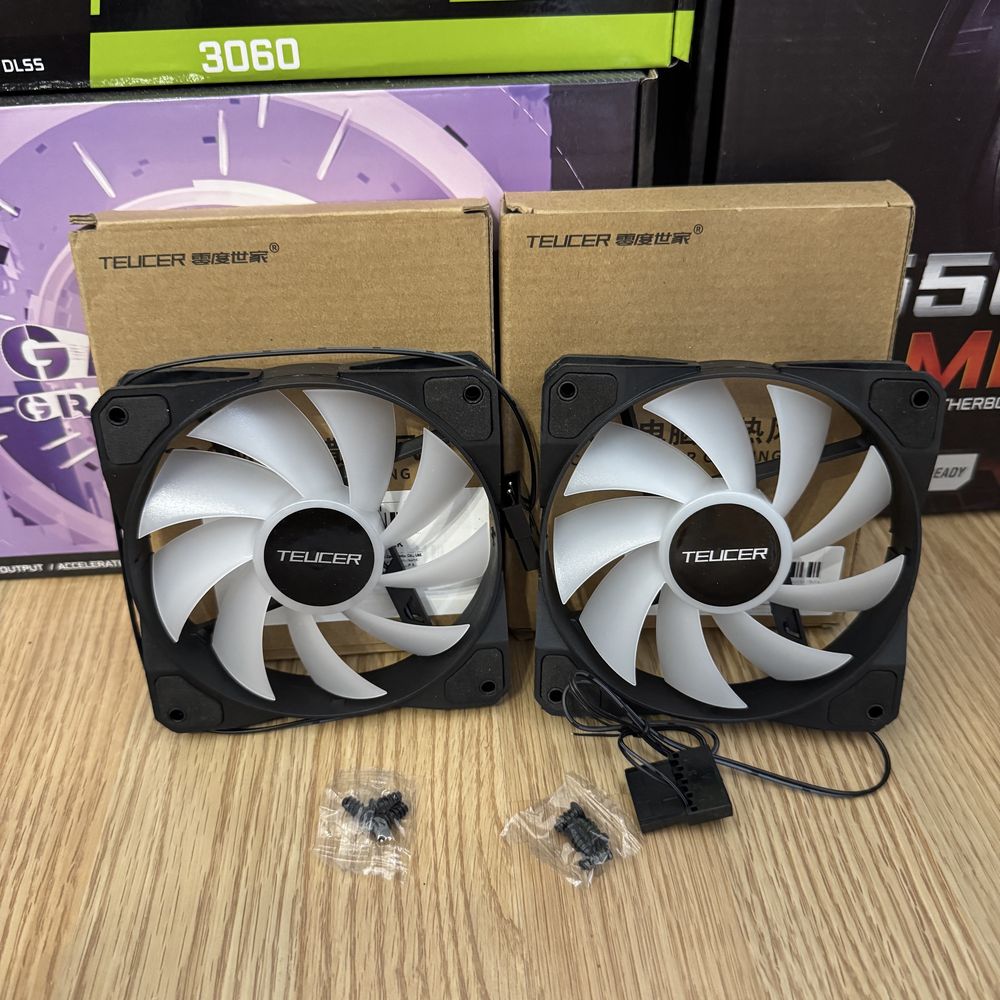Кулер (95W/160W) / Вентилятор (120mm/120mm) з RJB-Підсвіткою для ПК,PC