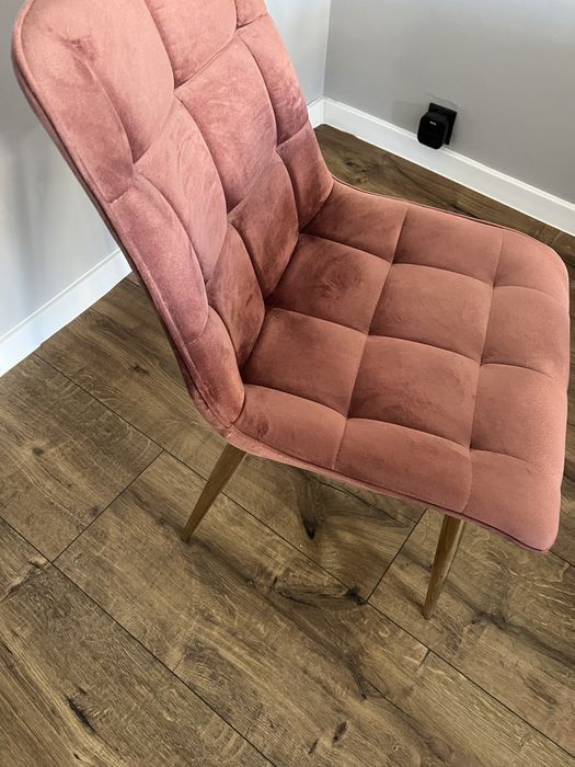 Welurowe Krzesła do jadalni