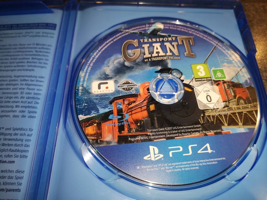 Transport Gigant PS4 gra (rzadkość na rynku) sklep Ursus
