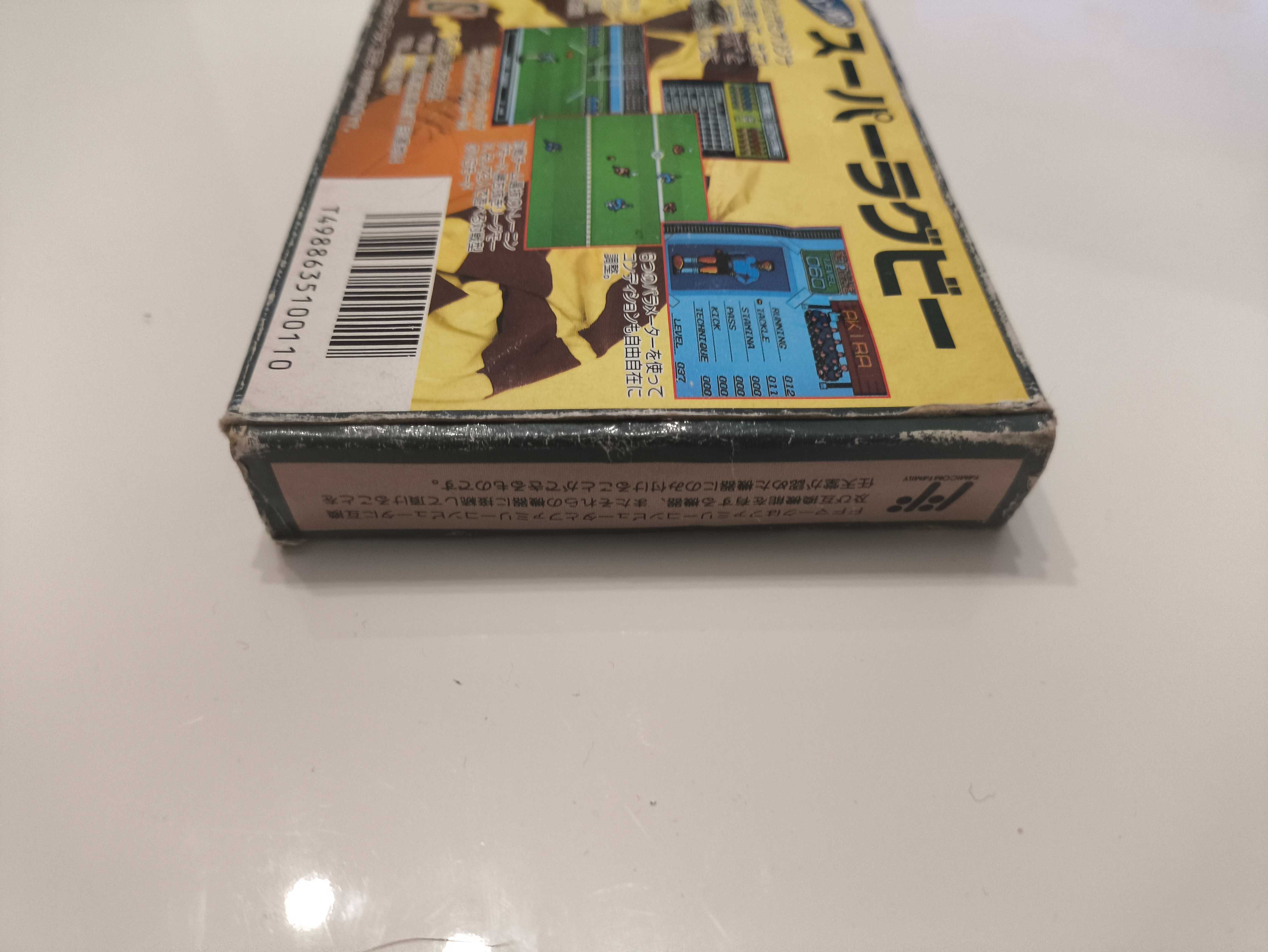 Famicom Nes Super rugby Box Pudełko