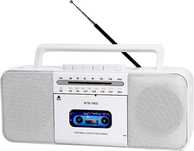 Odtwarzacz Kasetowy Retro USB/Bluetooth/AM/FM Przenośny Odtwarzacz MP3