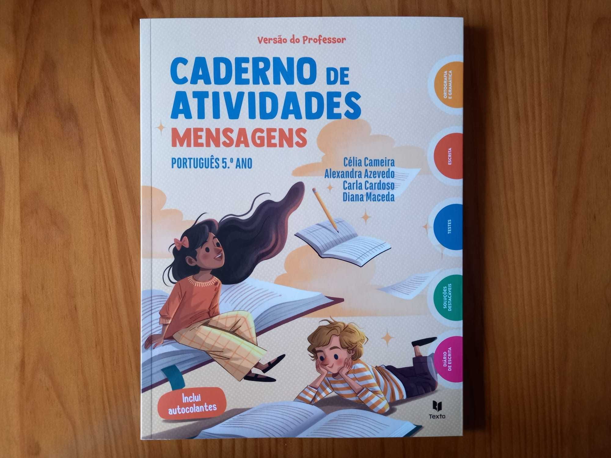 (NOVO, PORTES GRÁTIS) Mensagens 5 - Português - Dossiê do Professor