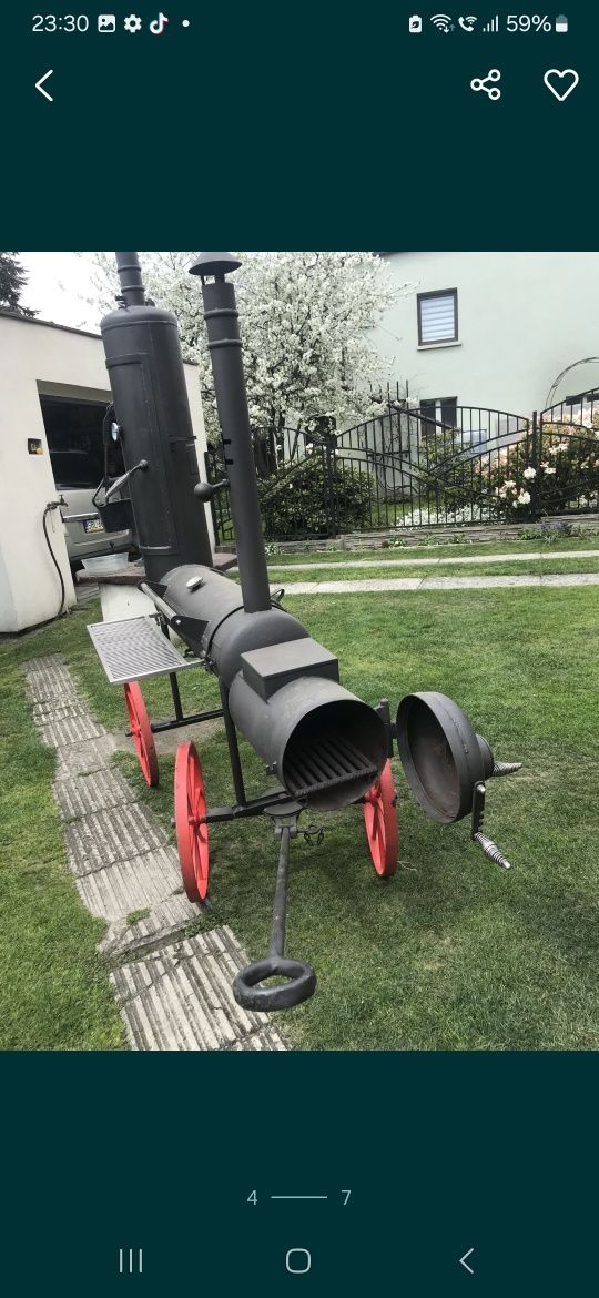 Grill ogrodowy ..