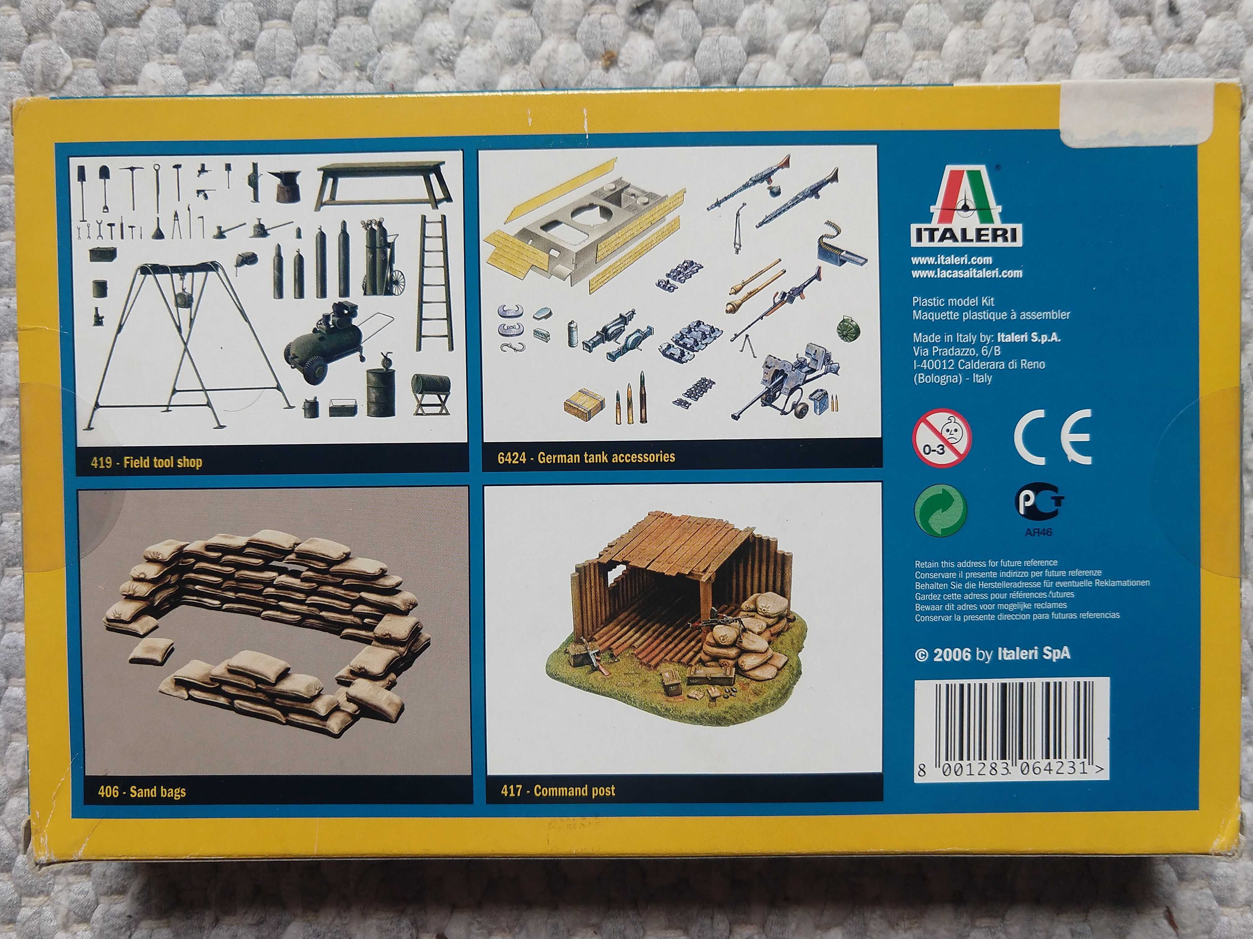 Modelismo - Italeri - Acessórios De Guerra - 208 Peças