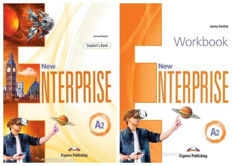 NOWE/ New Enterprise A2 PORDĘCZNIK + ĆWICZENIA Express Publishing