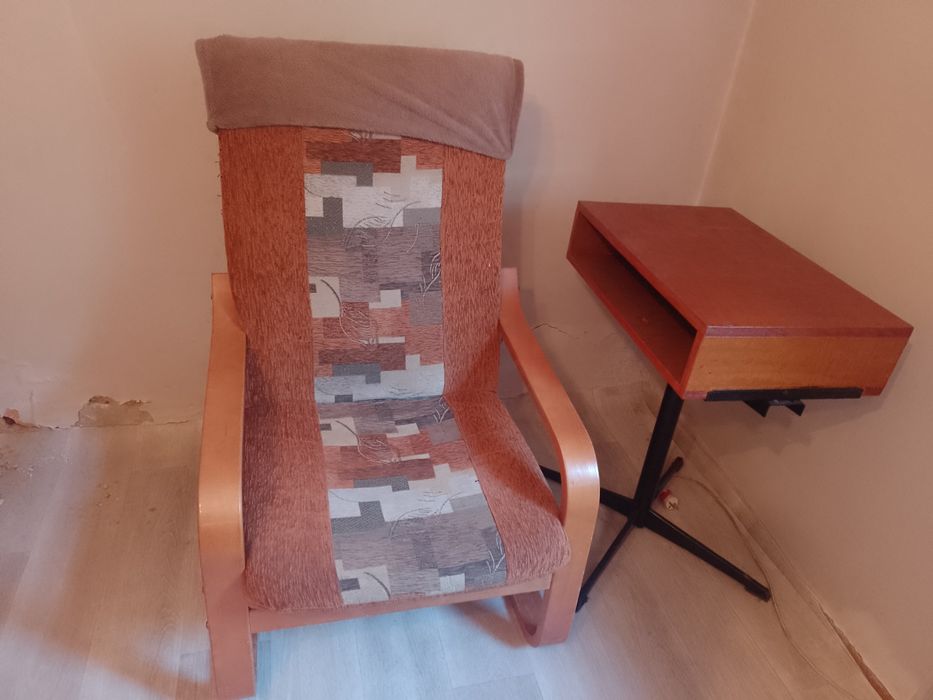 Meblościanka plus wersalka i fotel
