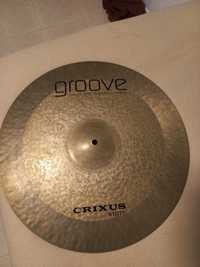 Groove cymbals crixus white crash 19