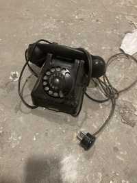 Telefon RWT ebonitowy CB-49 sprawny powojenny vintage