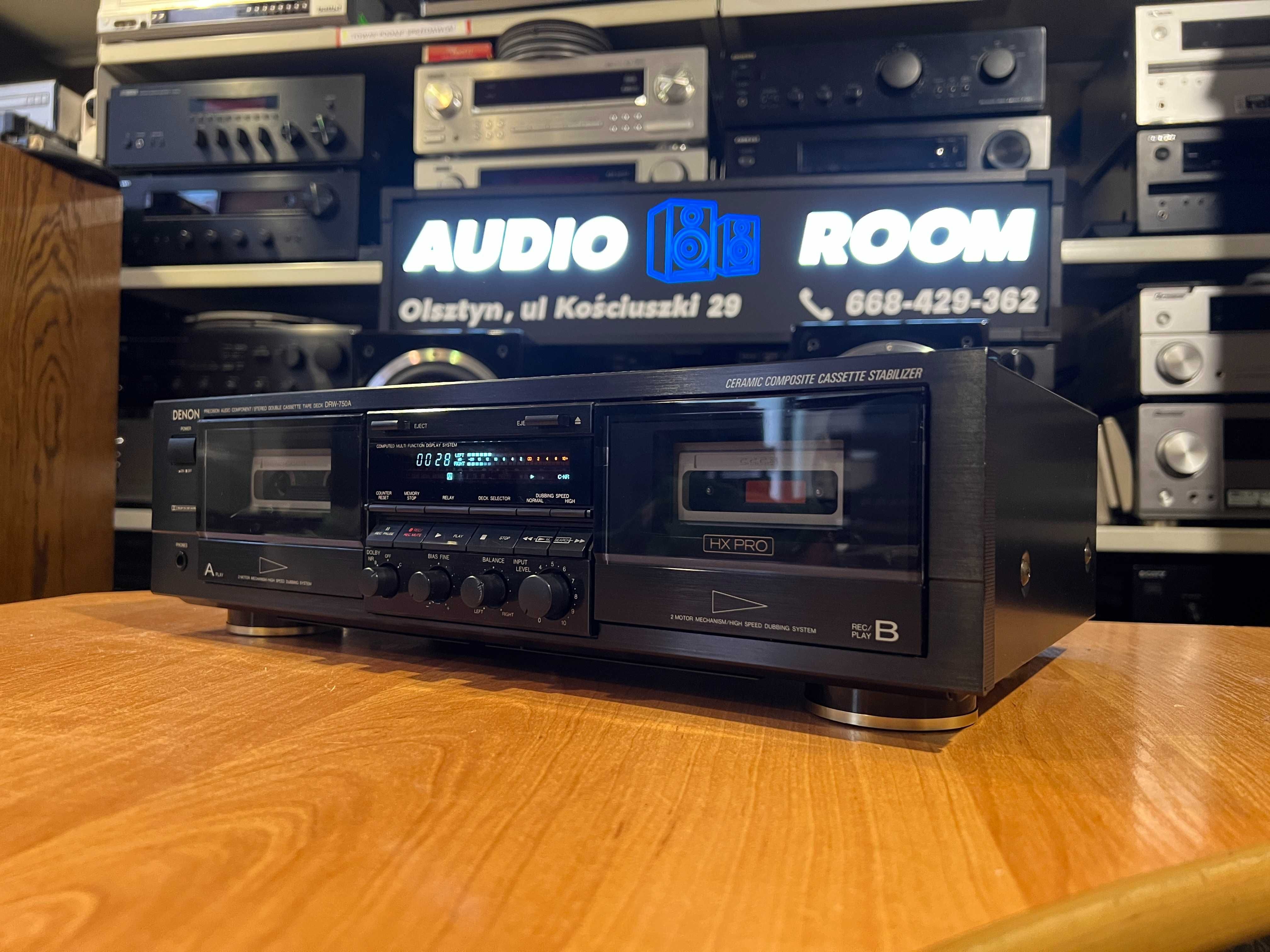Magnetofon kasetowy Denon DRW-750A Audio Room