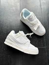 Sneakersy buty Louis Vuitton trainers white