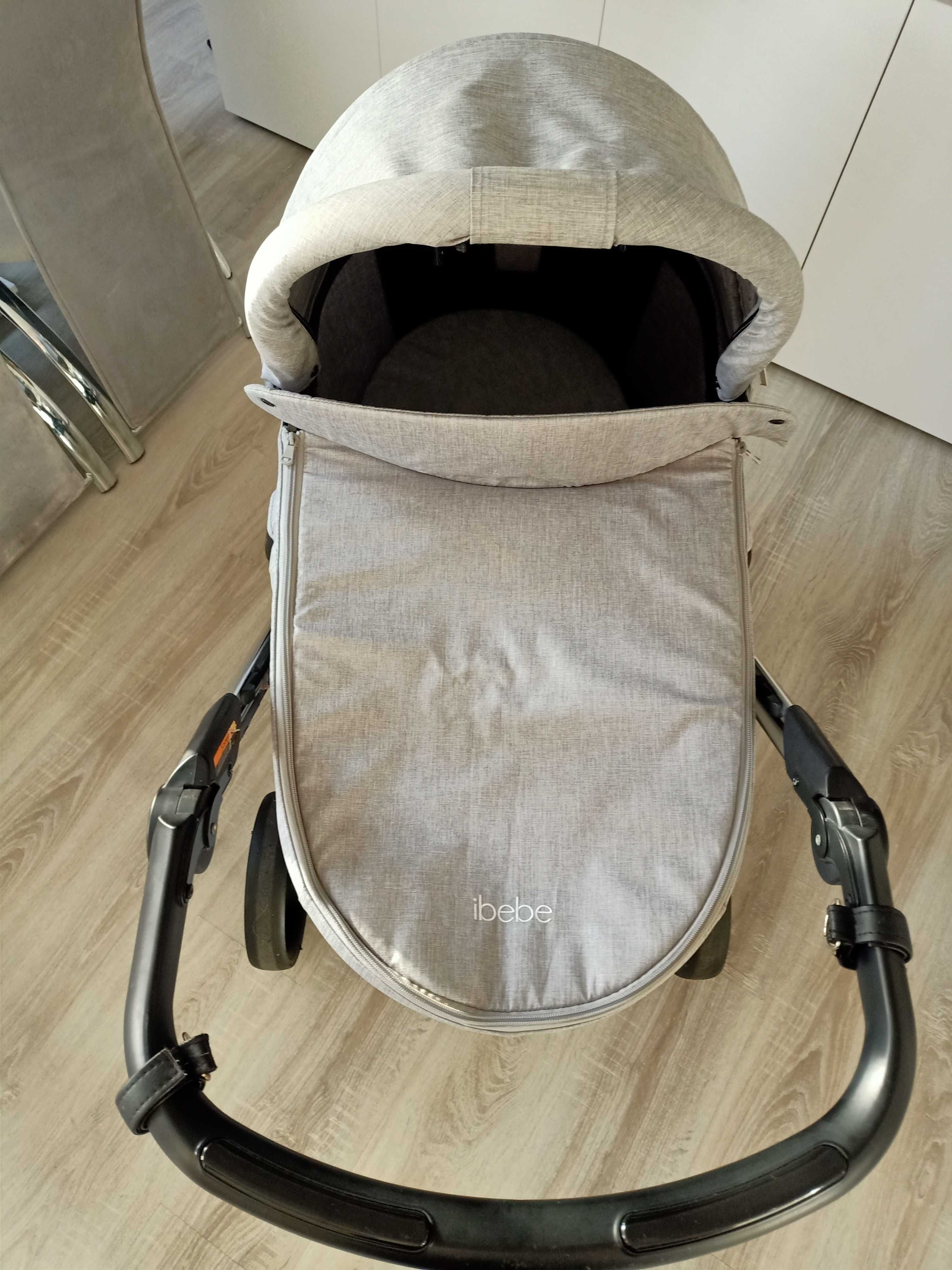 Wózek ibebe 2 w 1 stan bardzo dobry