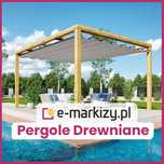 Wiata altana pergola drewniana tarasowa pergola ogrodowa drewniana