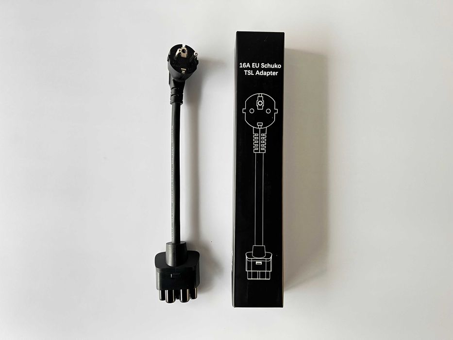 Адаптер (хвіст) на 16А для оригінальної зарядки Tesla Mobile Connector