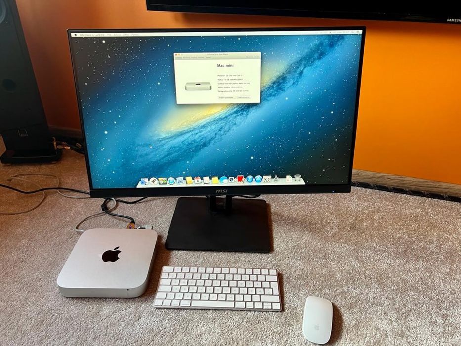 Apple iMac Mini A1347 i7 16Gb w zestawie
