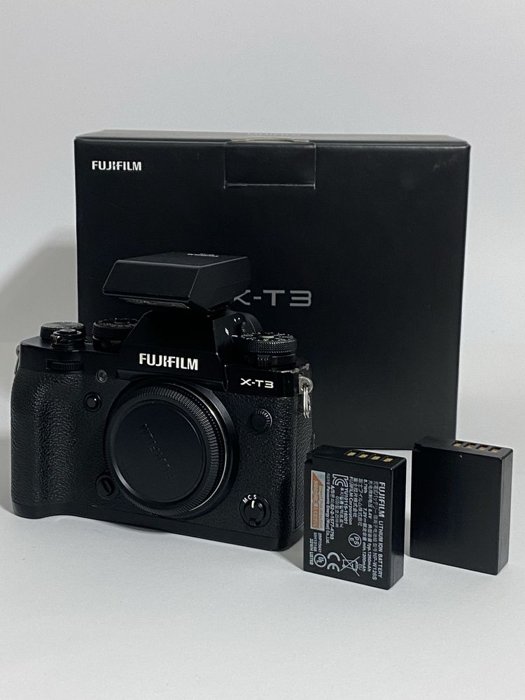Fujiflm X-T3 Preta + 2 Baterias