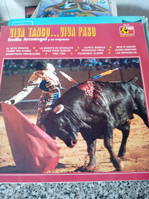 Discos de vinil usados
